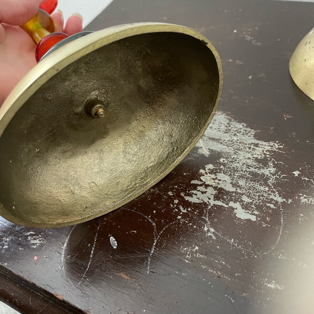 Orna Lalo Vintage Acrylic Candle Holders - Picture 5 of 7